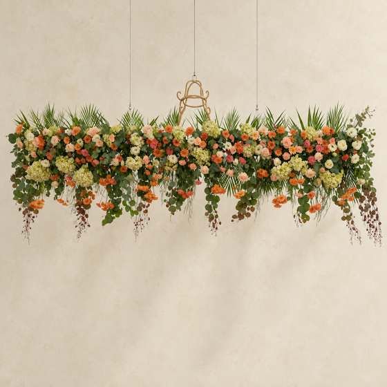 Colgante floral
