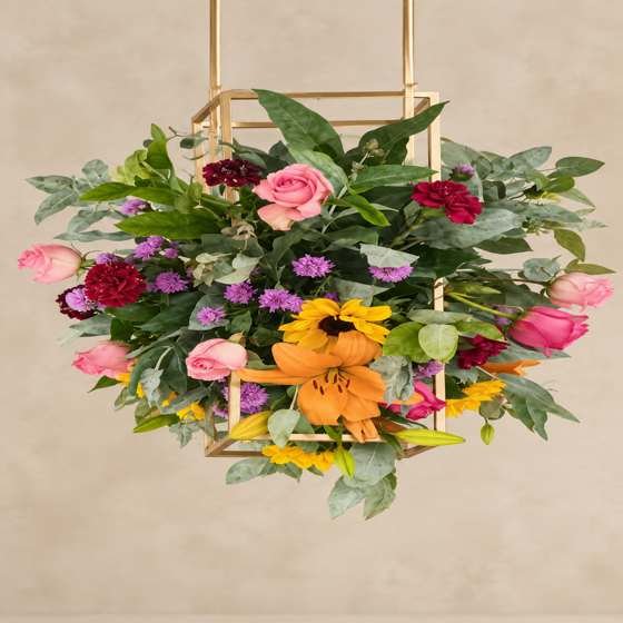 Colgante floral